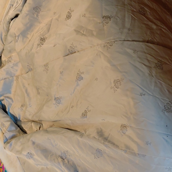 Cream,white Mink Coat. Floral Embroidered Lining . Vintage Gorgeous - Picture 14 of 16